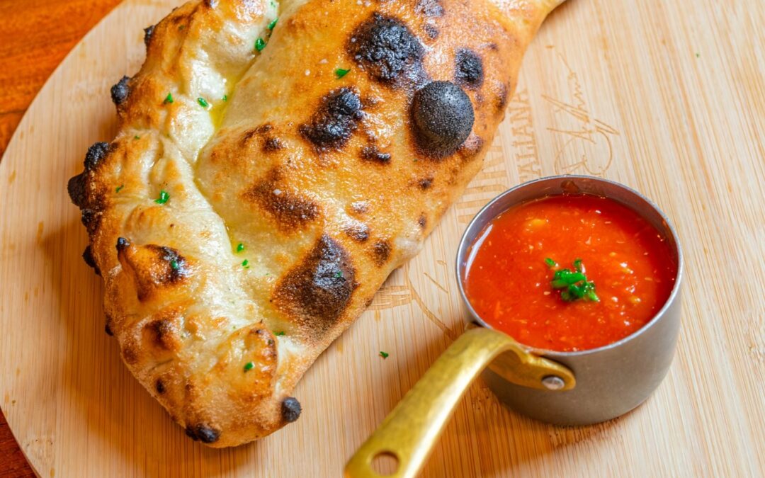 CALZONE. FOLDED, FILLED, PERFECT!